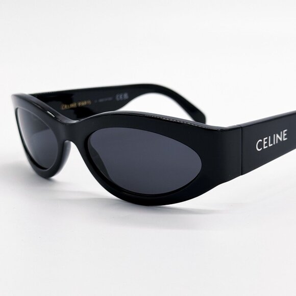 NEW CL40288I 01A CELINE BLACK WOMEN SUNGLASSES CELINE - Picture 7 of 11